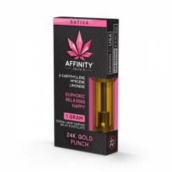 Affinity Delta 8 24K Gold Punch Cartridge