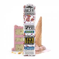 TreHouse Live Resin Ice Cream Cake Disposable