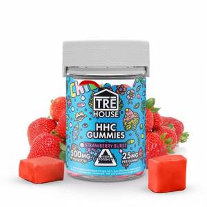 TreHouse Strawberry Burst HHC Gummies